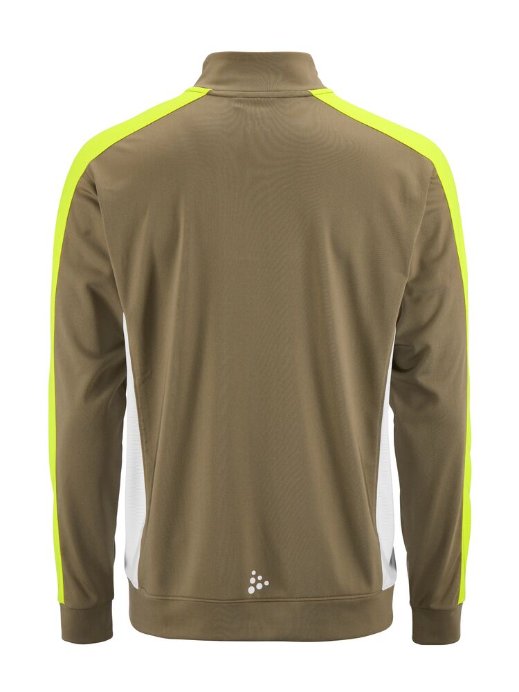 Craft Evolve 2.0 Contrast Half Zip M - Raw/Contrast yellow [237Y] / XS