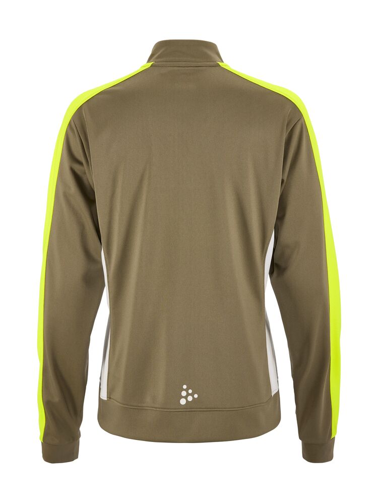 Craft Evolve 2.0 Contrast Half Zip W - Raw/Contrast yellow [237Y] / XS