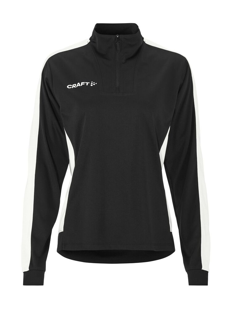 Craft Evolve 2.0 Contrast Half Zip W - Black/Contrast white [999W] / XS