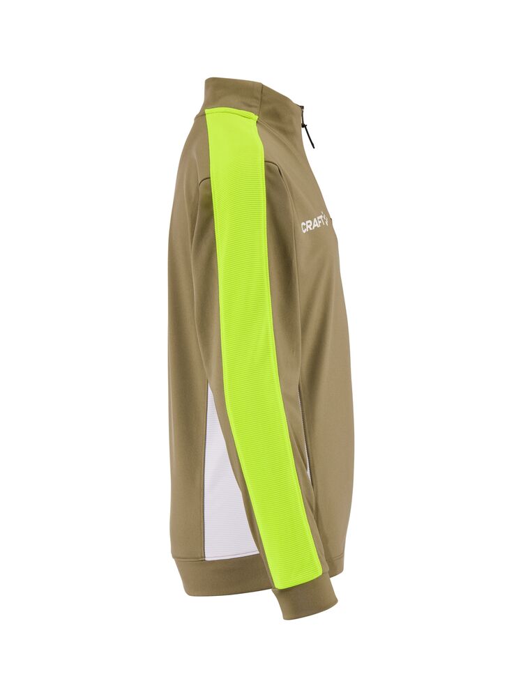 Craft Evolve 2.0 Contrast Half Zip Jr - Raw/Contrast yellow [237Y] / 122/128