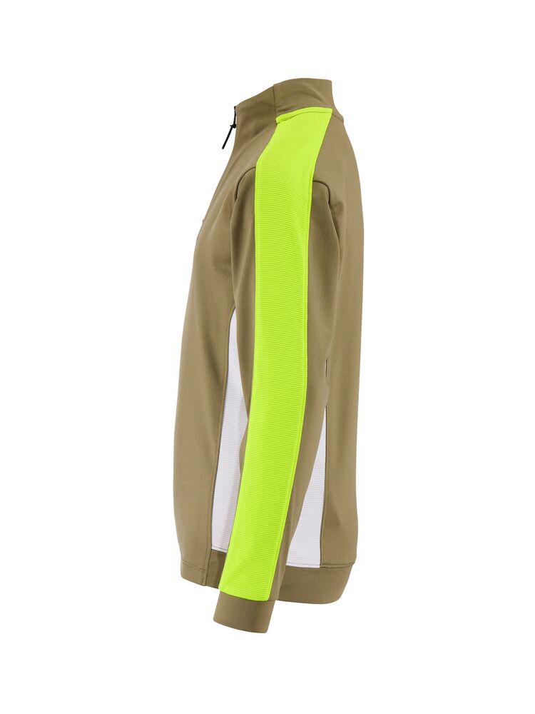 Craft Evolve 2.0 Contrast Half Zip Jr - Raw/Contrast yellow [237Y] / 122/128