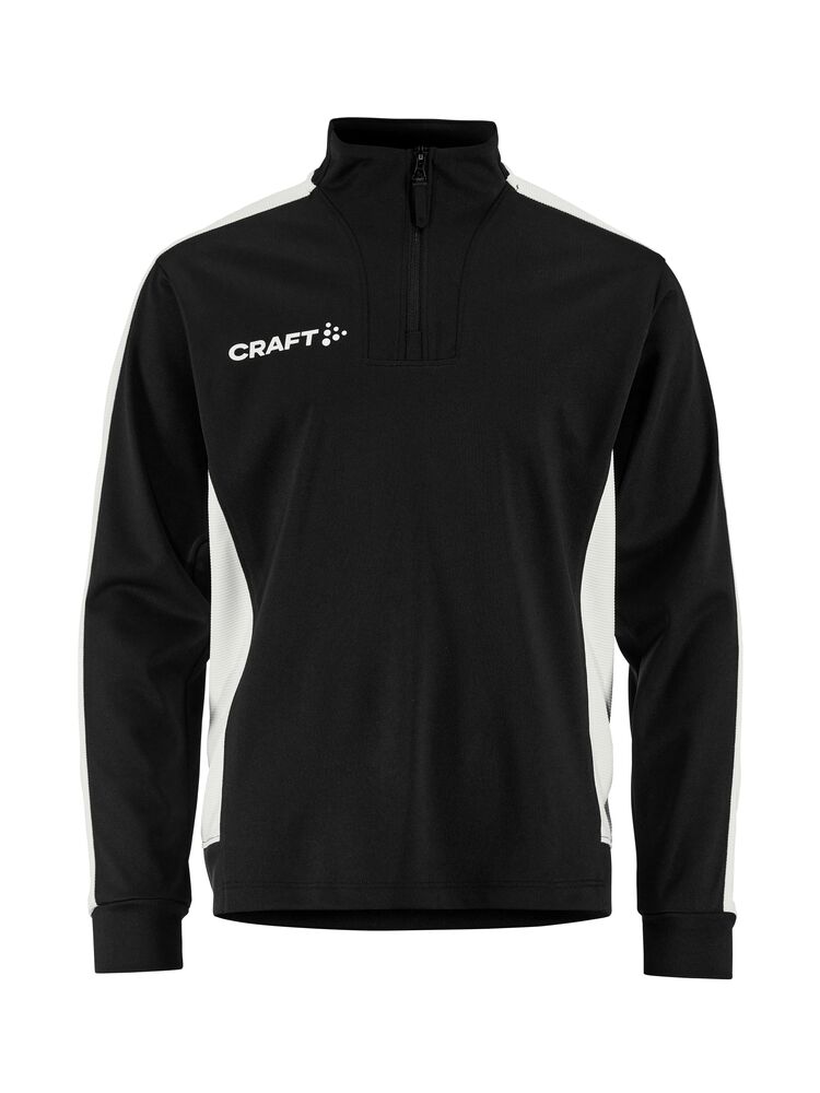 Craft Evolve 2.0 Contrast Half Zip Jr - Black/Contrast white [999W] / 122/128