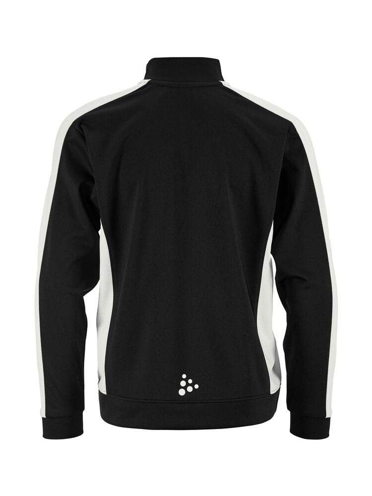 Craft Evolve 2.0 Contrast Half Zip Jr - Black/Contrast white [999W] / 122/128