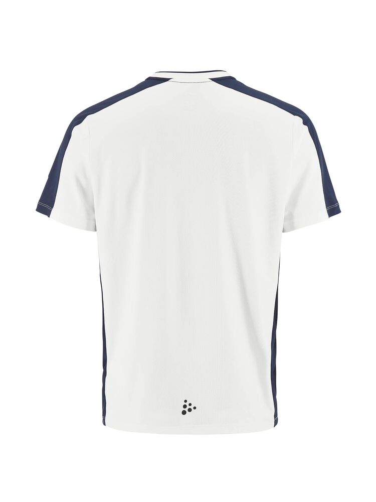 Craft Evolve 2.0 Contrast Jersey M - White/Navy [100N] / XS