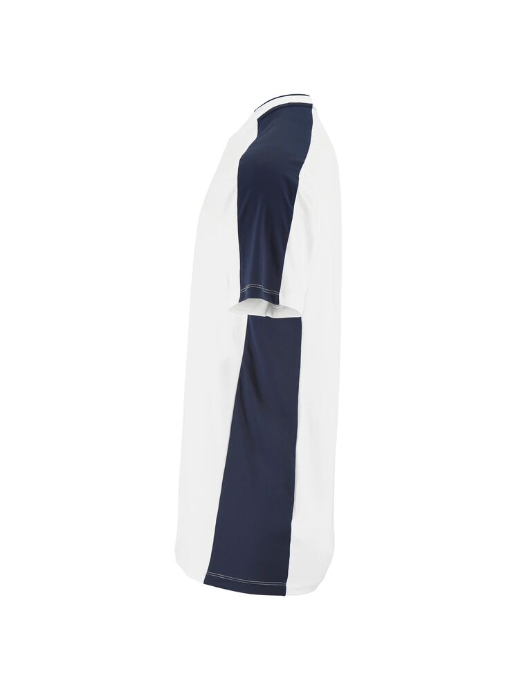 Craft Evolve 2.0 Contrast Jersey M - White/Navy [100N] / XS