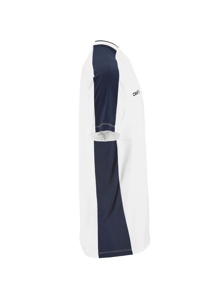 Craft Evolve 2.0 Contrast Jersey M - White/Navy [100N] / XS