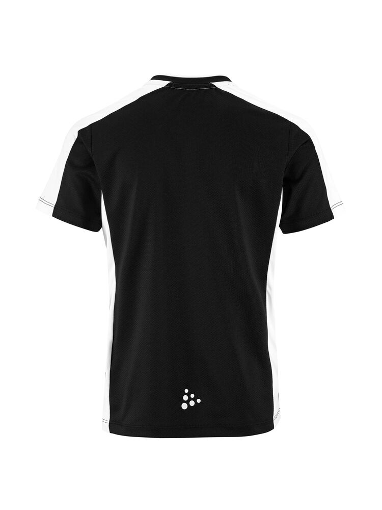 Craft Evolve 2.0 Contrast Jersey Jr - Black/Contrast white [999W] / 122/128