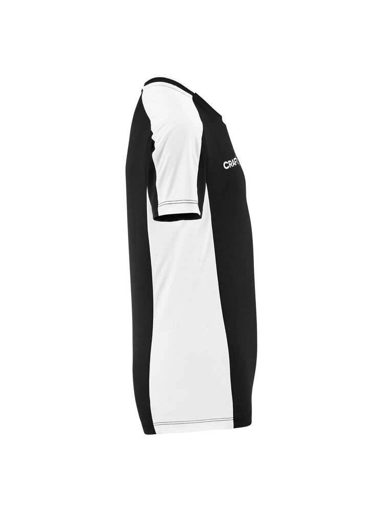 Craft Evolve 2.0 Contrast Jersey Jr - Black/Contrast white [999W] / 122/128