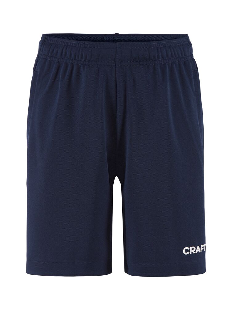 Craft Ability Zip Pocket Shorts Jr - White/Team Green [3900] / 122/128