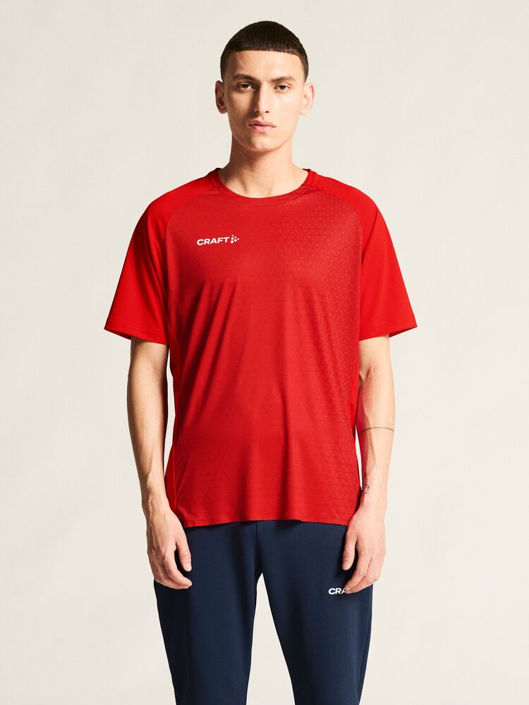 Craft Extend 2.0 Graphic Jersey M - Bright red [4300] / XS