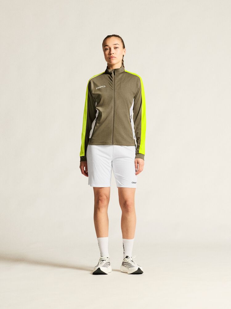 Craft Evolve 2.0 Contrast Full Zip Jacket W - Raw/Contrast yellow [237Y] / XS