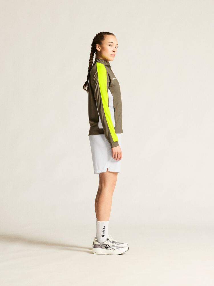 Craft Evolve 2.0 Contrast Full Zip Jacket W - Raw/Contrast yellow [237Y] / XS