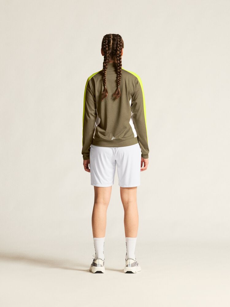 Craft Evolve 2.0 Contrast Half Zip W - Raw/Contrast yellow [237Y] / XS