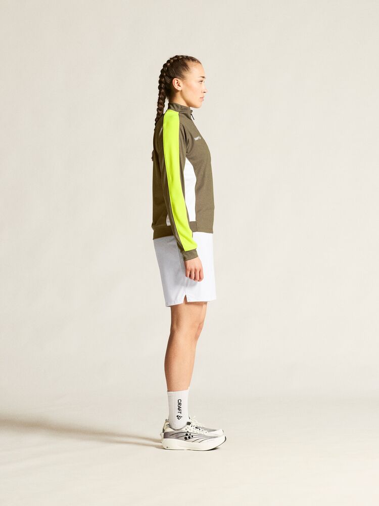 Craft Evolve 2.0 Contrast Half Zip W - Raw/Contrast yellow [237Y] / XS