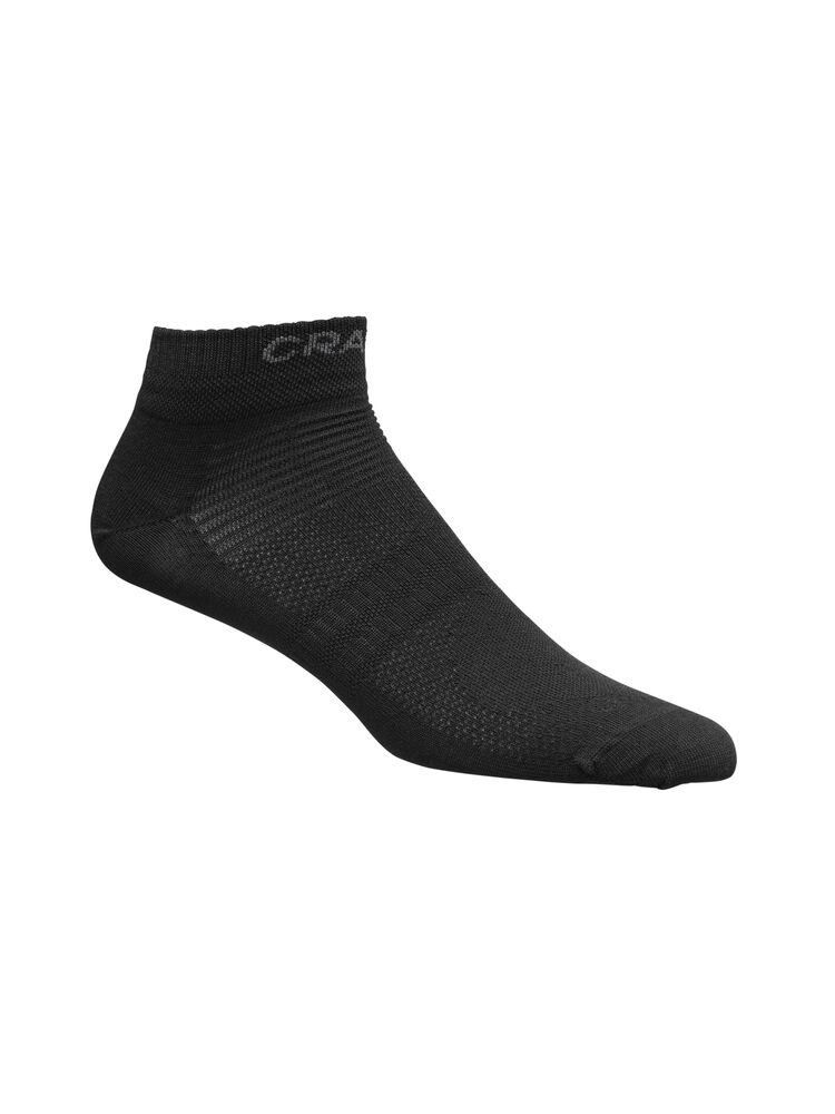Craft ADV Wool Light Mid Sock - Black AW25 [999000] / 34/36