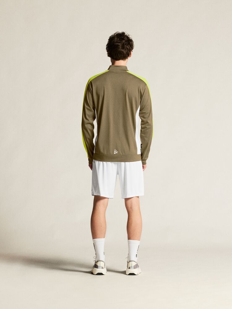Craft Evolve 2.0 Contrast Full Zip Jacket M - Raw/Contrast yellow [237Y] / XS