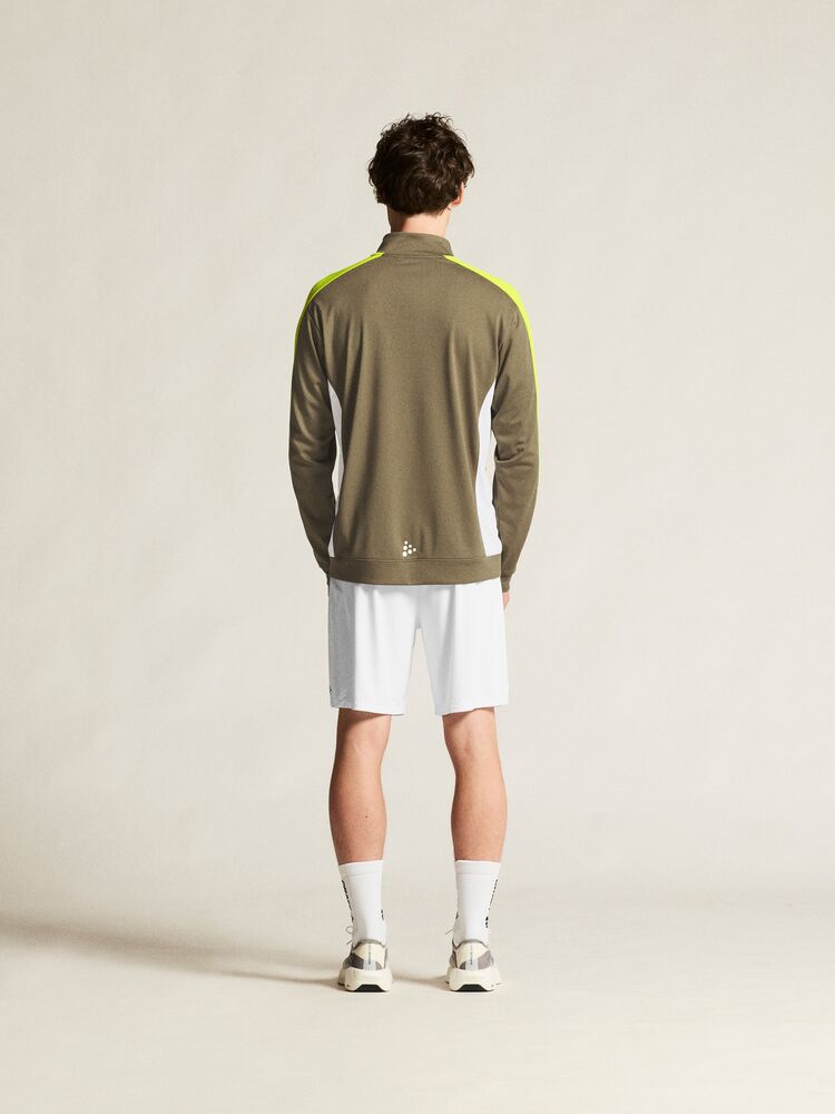 Craft Evolve 2.0 Contrast Half Zip M - Raw/Contrast yellow [237Y] / XS