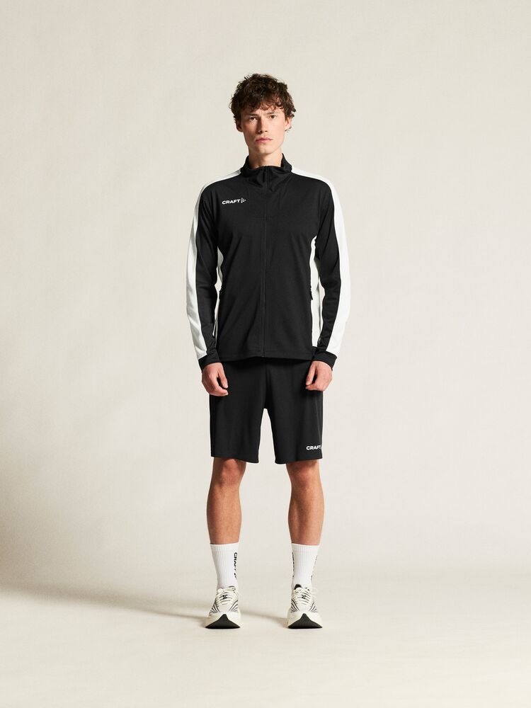 Craft Evolve 2.0 Contrast Full Zip Jacket M - Black/Contrast white [999W] / XS