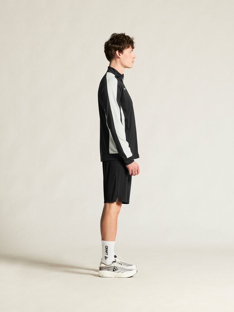 Craft Evolve 2.0 Contrast Full Zip Jacket M - Black/Contrast white [999W] / XS