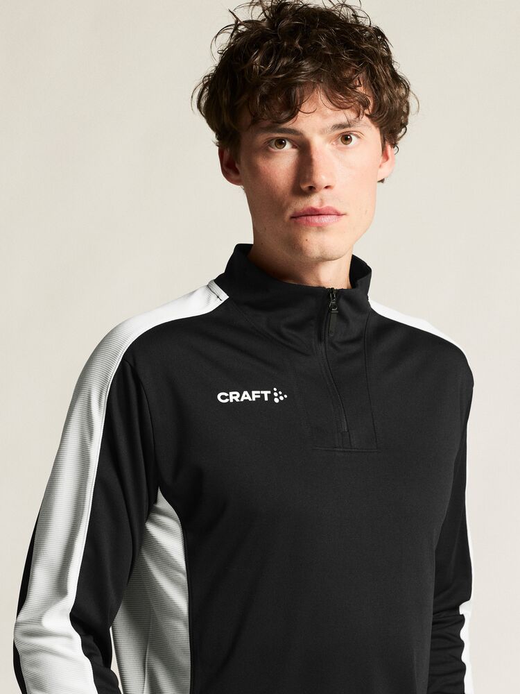 Craft Evolve 2.0 Contrast Half Zip M - Black/Contrast white [999W] / XS
