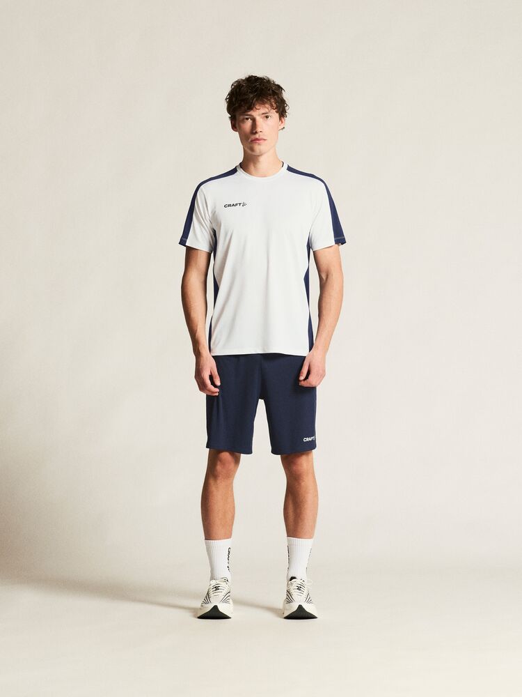 Craft Evolve 2.0 Contrast Jersey M - White/Navy [100N] / XS