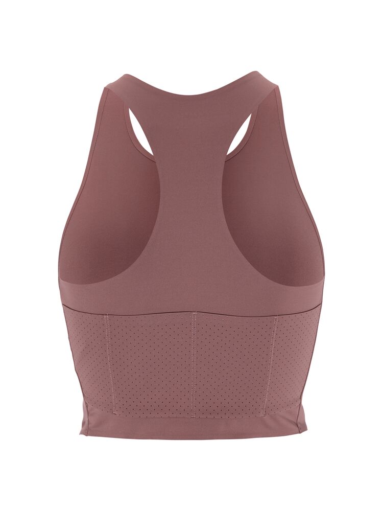 Craft Hypervent Cropped Pocket Singlet W - Flint (Retail) [7880] / XS