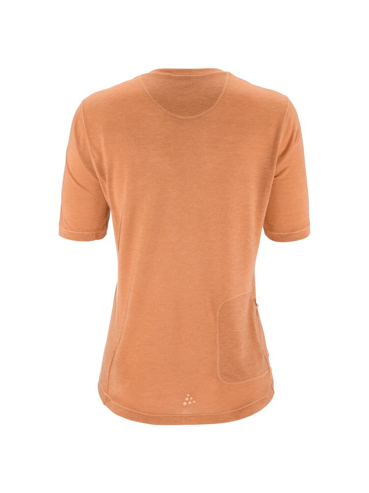 Craft Everyday Wool SS Tee W - Syrup/Melange [246M] / XS