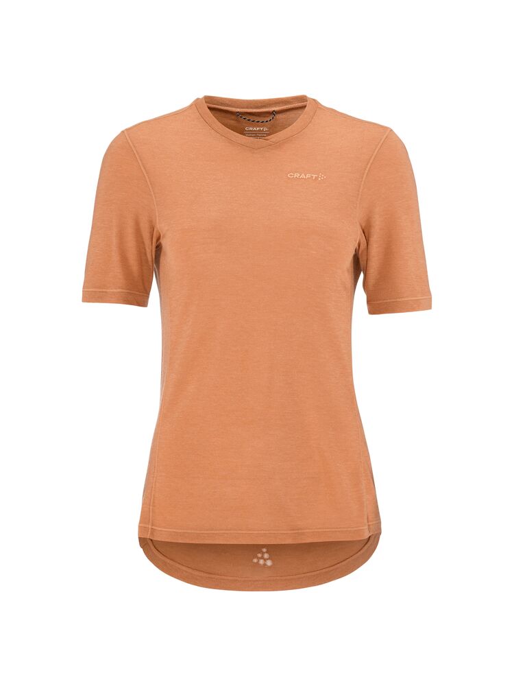 Craft Everyday Wool SS Tee W - Syrup/Melange [246M] / XS