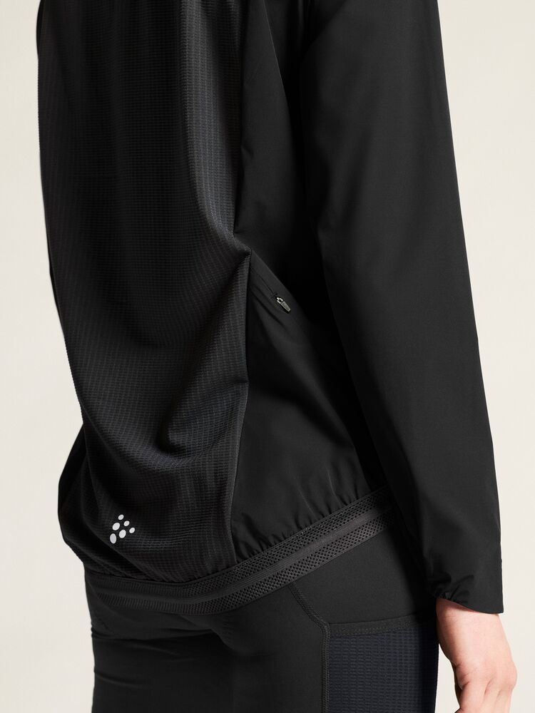 Craft Endur Light Wind Jacket W - Black [9990] / XS