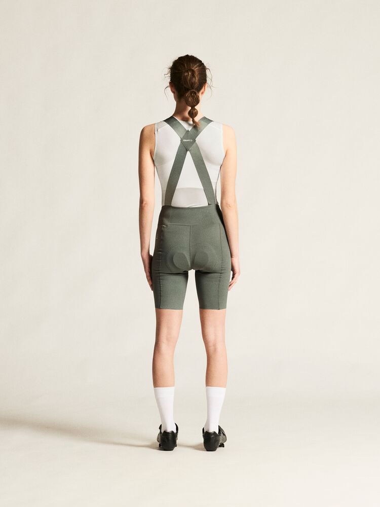 Craft Endur Bib Shorts C2 W - Leaf (Retail) [6470] / XS