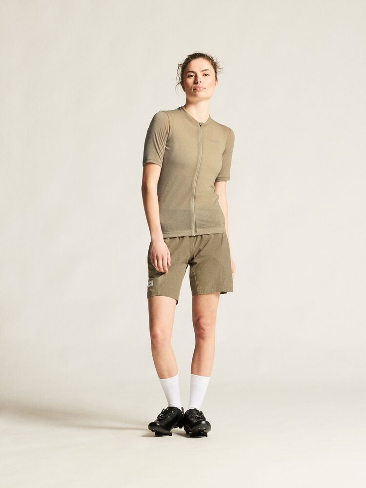 Craft Everyday Wool SS Jersey W - Hay Melange [608M] / XS