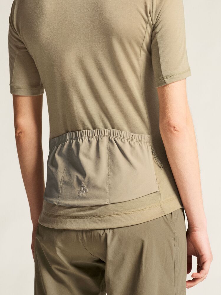 Craft Everyday Wool SS Jersey W - Hay Melange [608M] / XS