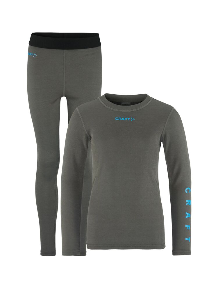 CORE Warm Baselayer Set J från Craft i Granite/Ray