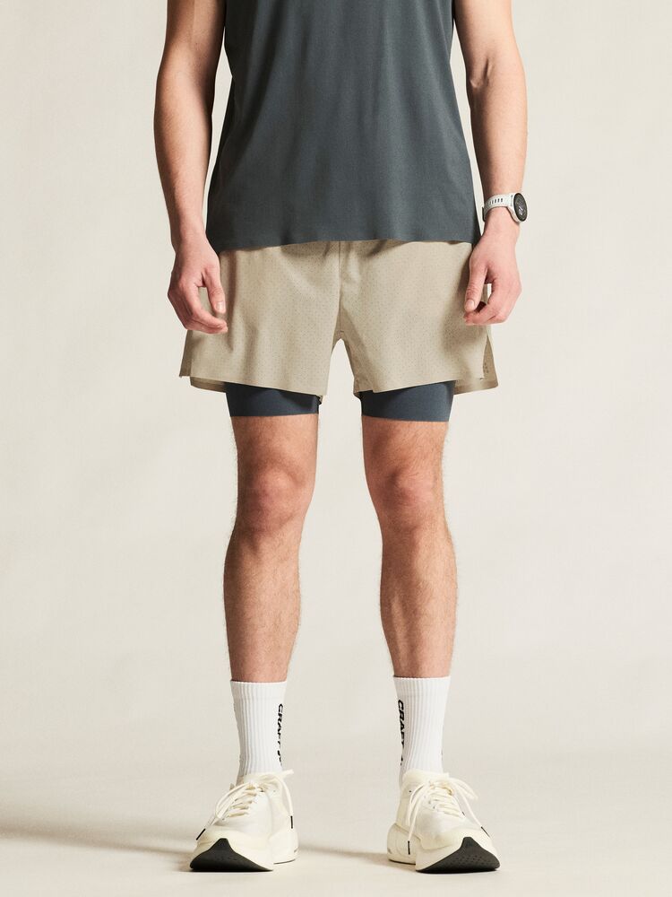 Craft Hypervent 2-in-1 Shorts M - Plaster2140 [2140] / XS
