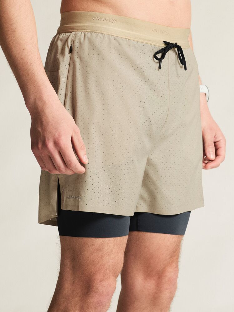 Craft Hypervent 2-in-1 Shorts M - Plaster2140 [2140] / XS