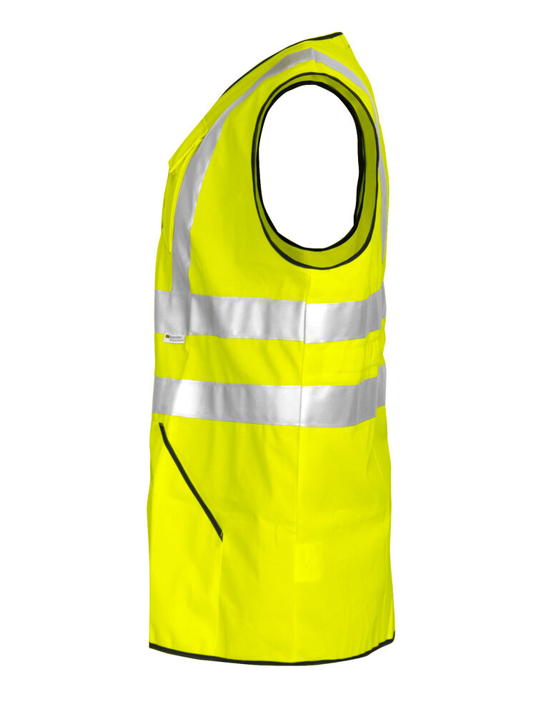 Projob 6702 VEST EN471-KLASSE 3 - Yellow/Navy [10] / Onesize