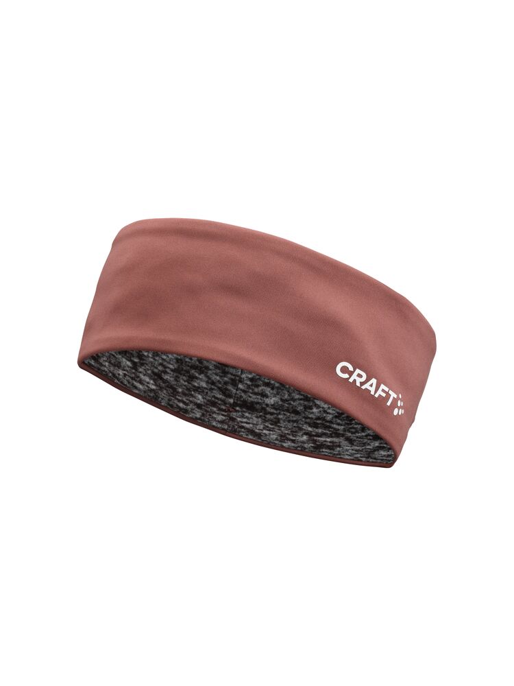 Adv Windblock Fleece Headband från Craft i Rose brown