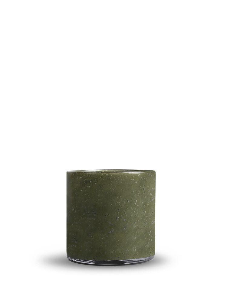 Candle holder Calore XS Calamata green
