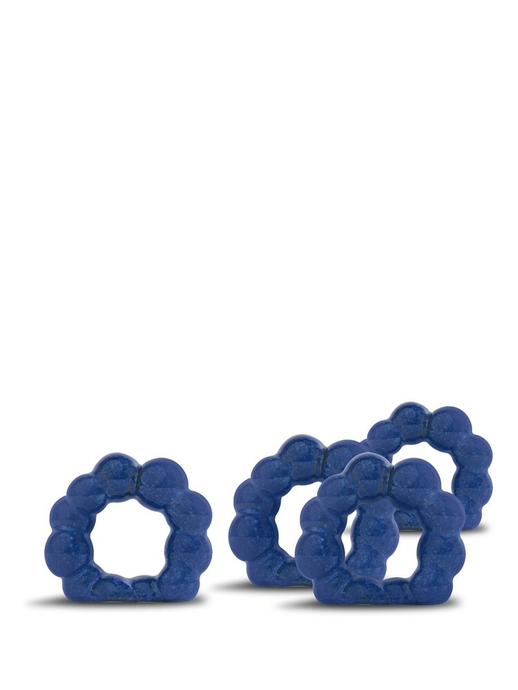 Napkin ring Porto 4pcs/set Blue