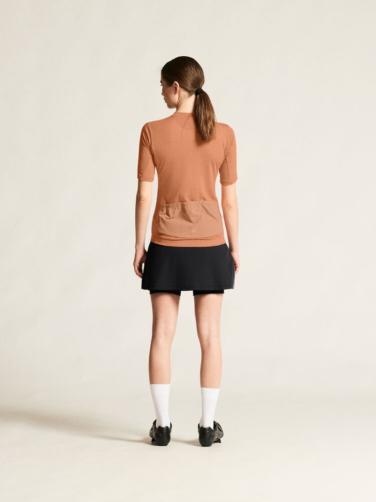 Craft Everyday Wool SS Jersey W - Syrup/Melange [246M] / XS