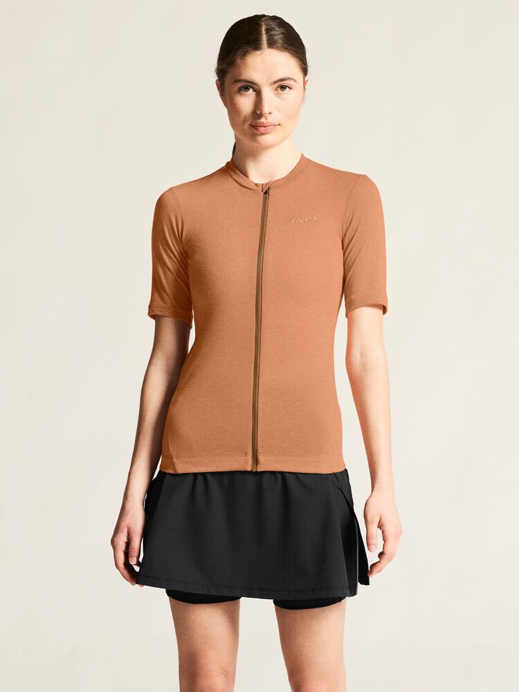 Craft Everyday Wool SS Jersey W - Syrup/Melange [246M] / XS