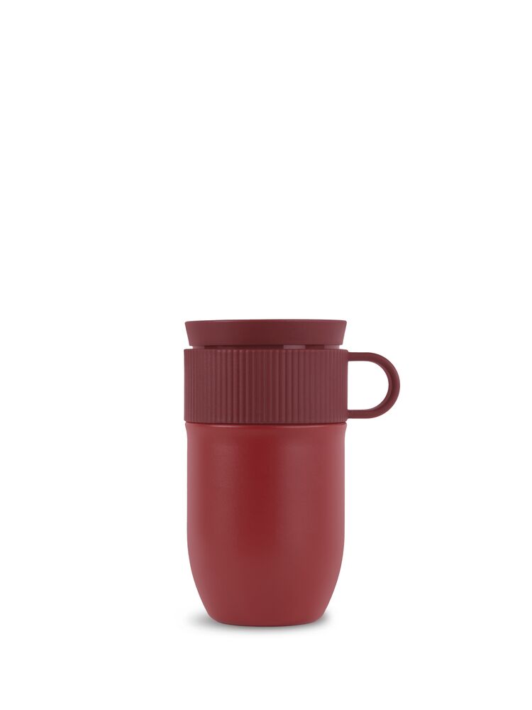Ted travel mug Bordeaux Pantone 7624C