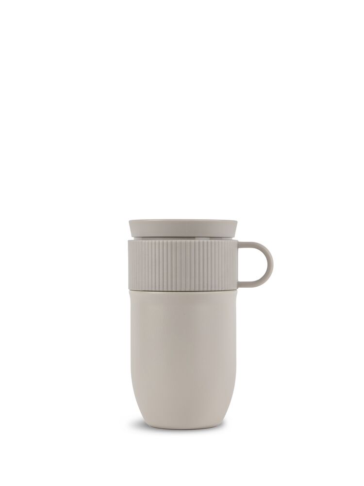 Ted travel mug Beige Pantone Warm gray 3C