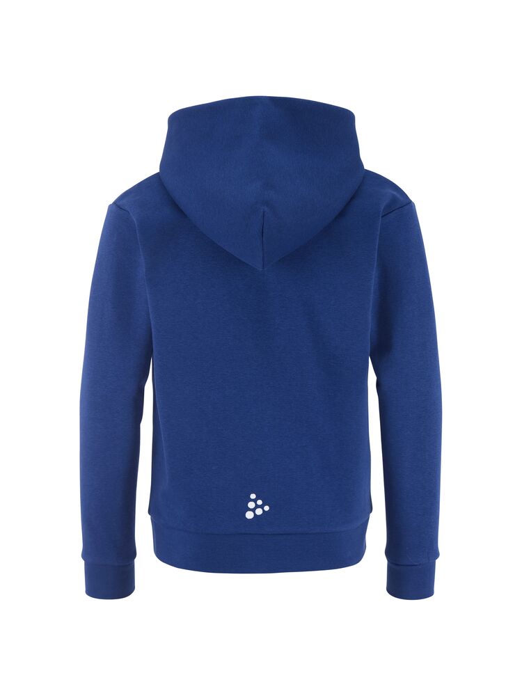 Craft Community 2.0 Logo Fz Hoodie Jr - Club Cobolt [3460] / 122/128