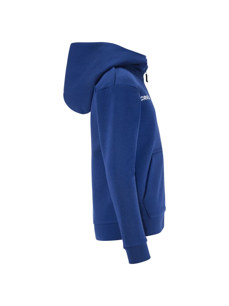 Craft Community 2.0 Logo Fz Hoodie Jr - Club Cobolt [3460] / 122/128