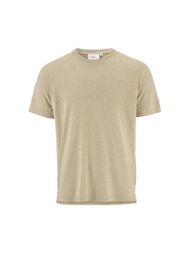 Wool SS Tee M från Craft i Hey melange