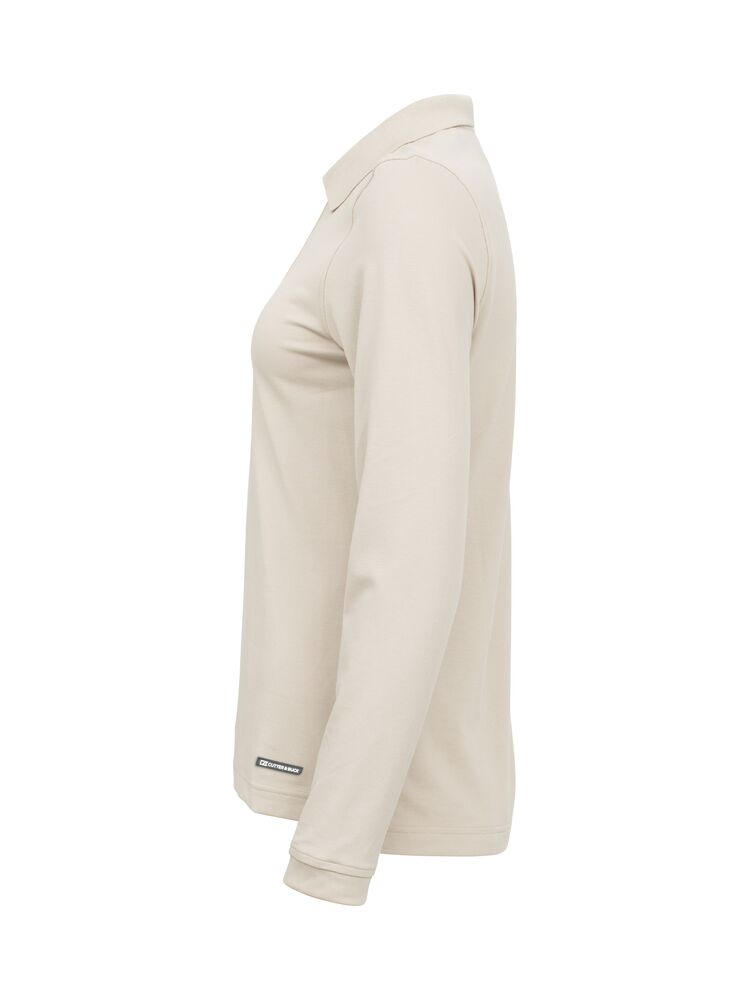 Cutter & Buck Advantage Polo Long Sleeve Women - Beige [02] / XS