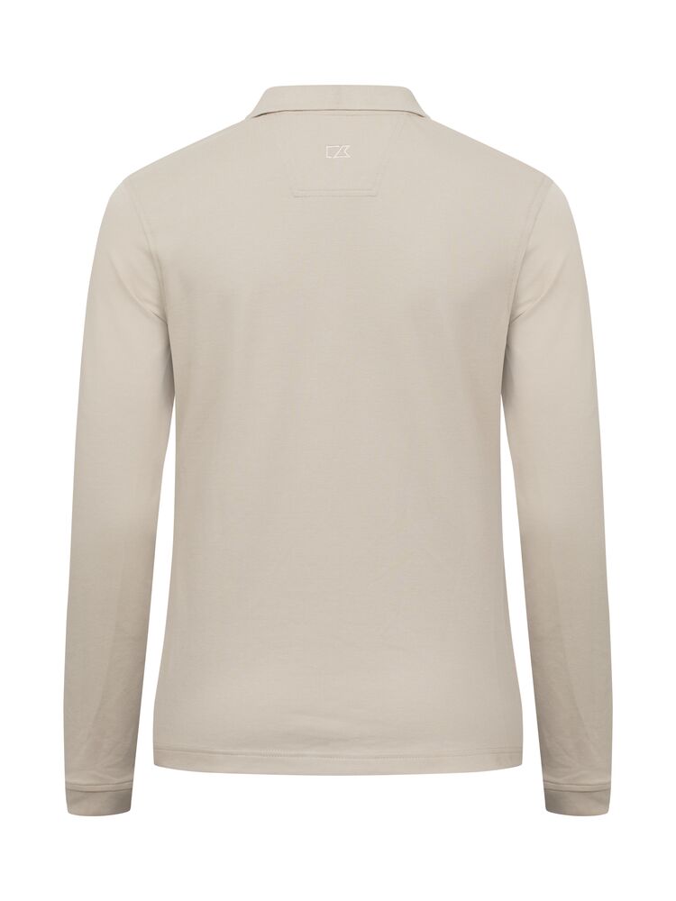 Cutter & Buck Advantage Polo Long Sleeve Women - Beige [02] / XS