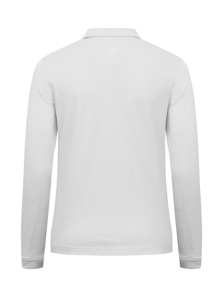 Cutter & Buck Advantage Polo Long Sleeve Women - White [00] / XS
