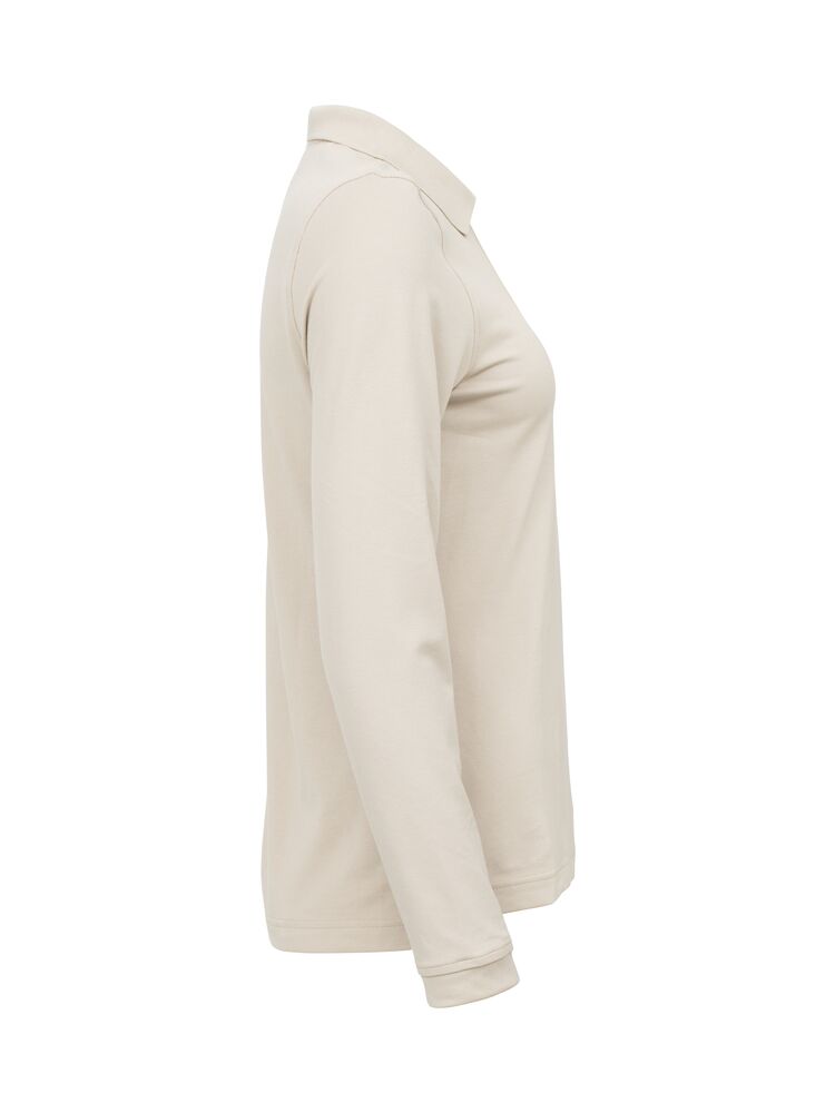 Cutter & Buck Advantage Polo Long Sleeve Women - Beige [02] / XS